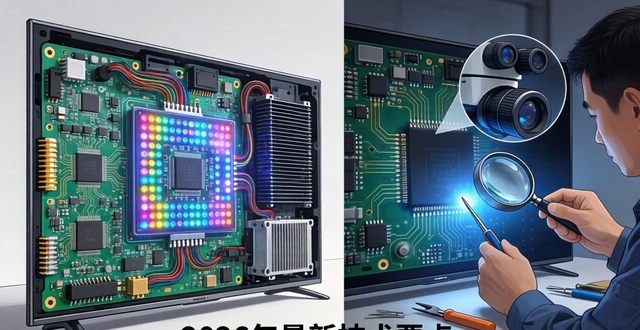 新型彩电维修入门：看懂RGB-Mini LED原理，掌握2026年最新技术要点