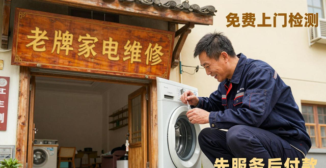 洗衣机半夜“罢工”别急！成都上门维修避坑指南，选对师傅立省300块