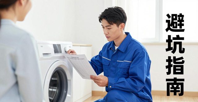 南昌洗衣机坏了别瞎找人！避坑指南+靠谱电话，这一篇帮你搞定