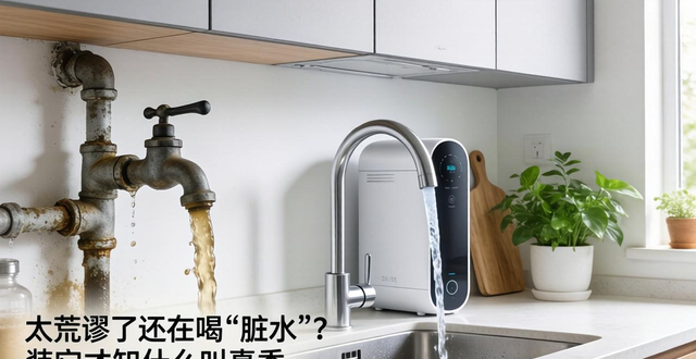 太荒谬了还在喝“脏水”？装它才知什么叫真香