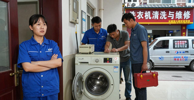洗衣机半夜罢工急死人 莱芜宾馆这片找维修师傅别乱打电话