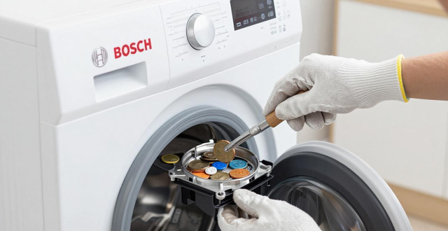 洗衣机维修别再当冤大头 学会看视频博世自己修