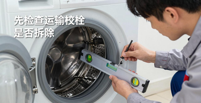 洗衣机抖成“蹦迪”还不会修？别交智商税，看完这视频自己省下500块！