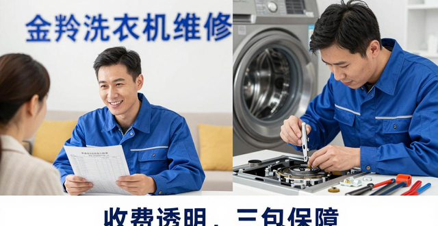 金羚洗衣机维修等太久试试这个电话，师傅上门巨快