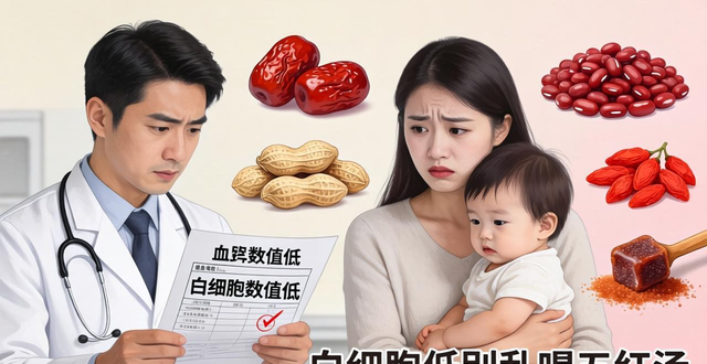 宝宝白细胞低别乱喝五红汤 两岁娃的真相在这里