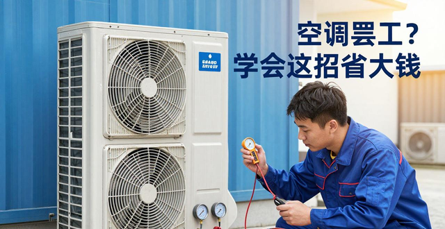 空调罢工？济南约克空调维修别被坑，学会这招省大钱