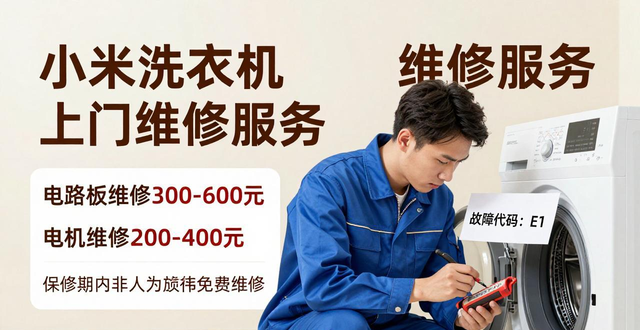 洗衣机坏了别慌，小米有品“上门救命”攻略来了