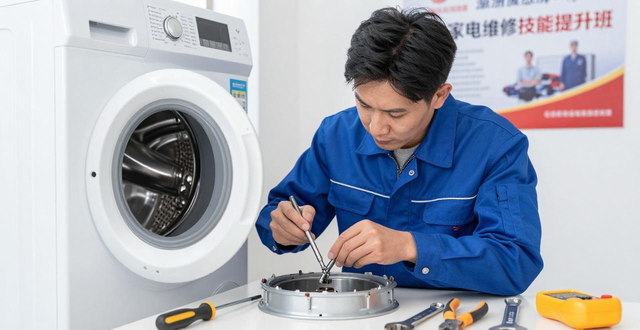 《急招！洗衣机维修工，家电维修热当下这个岗位简直香爆啦！》
