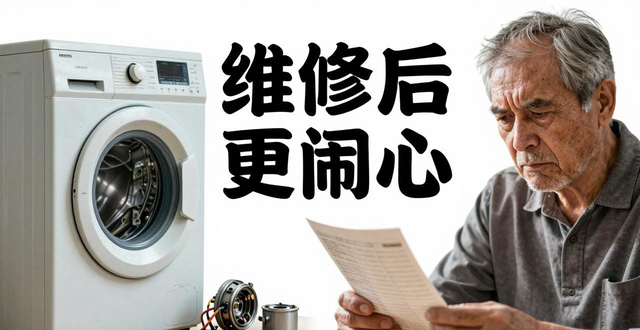 洗衣机修完更闹心本溪华联电器提醒你这些坑千万别踩