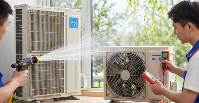格力空调E6别再花冤枉钱维修师傅打死不说的4个排查步骤