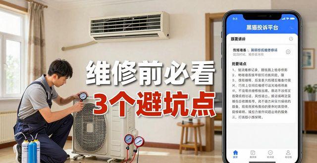 空调加氟别再当冤大头 桓台人找维修前先看这3个避坑点