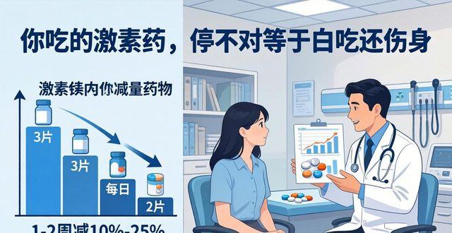 你吃的激素药，停不对等于白吃还伤身