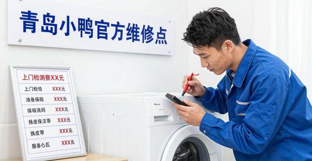 修洗衣机别瞎找！青岛小鸭官方维修点藏在这，别再被坑了