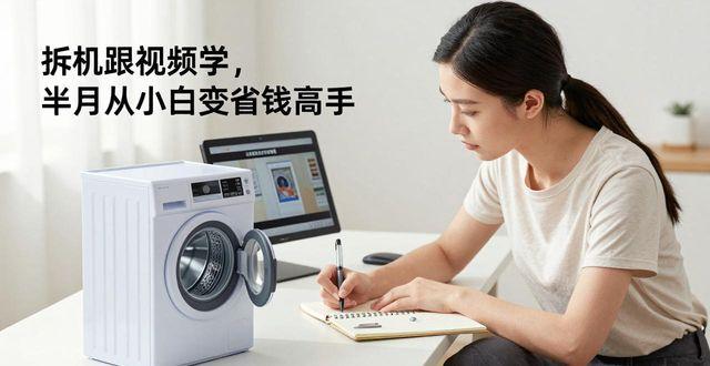 拆机跟视频学，半个月从小白变省钱高手