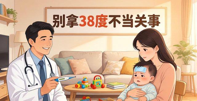 别拿38度不当回事！儿科医生教你判断宝宝到底烧不烧
