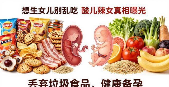 想生女儿别乱吃 酸儿辣女真相曝光