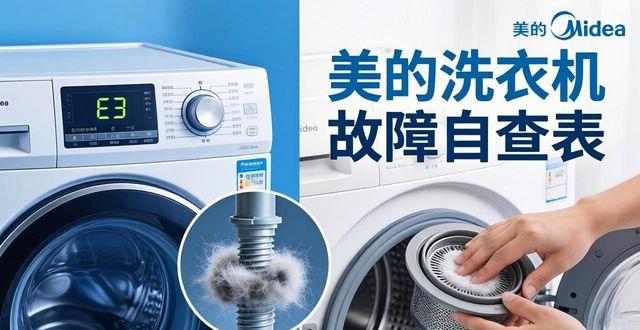 美的洗衣机坏了别懵记住这个电话就对了