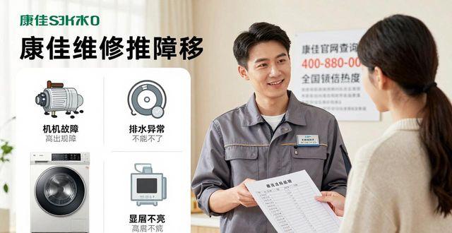 康佳洗衣机坏了怎么办_康佳洗衣机售后维修_康佳洗衣机维修过程