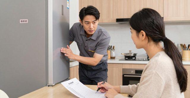 冰箱维修有啥套路_勾搭冰箱维修_冰箱坏了找维修员上门修理视频